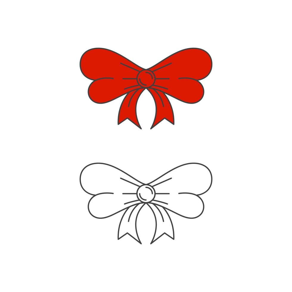 rood lint vectorillustratie vector