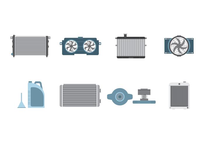 Gratis Auto Radiator Vector