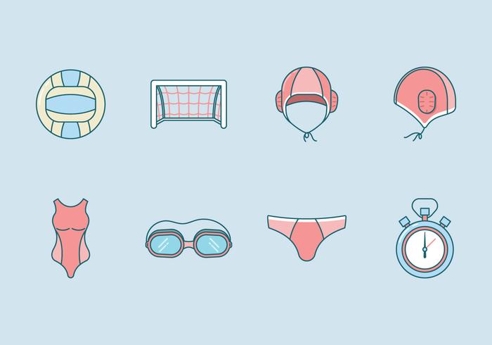 Gratis Water Polo Icon Vector