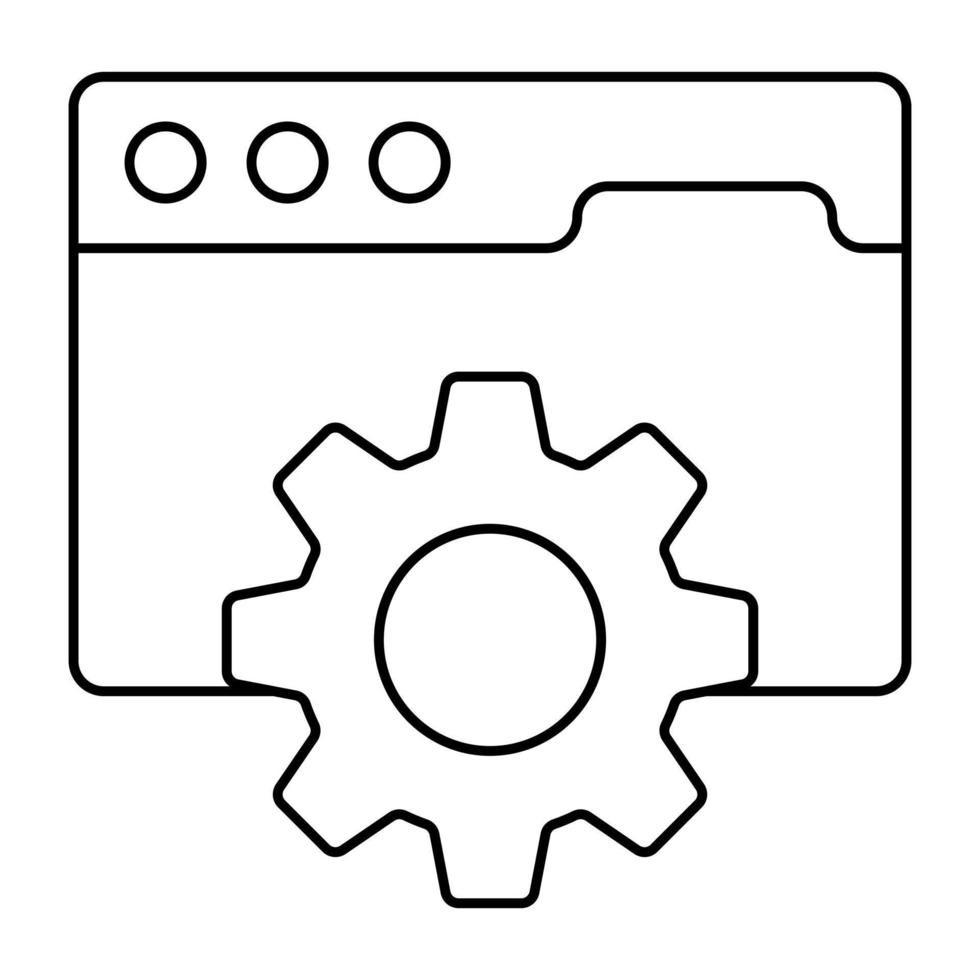 premie downloaden icoon van web instelling vector