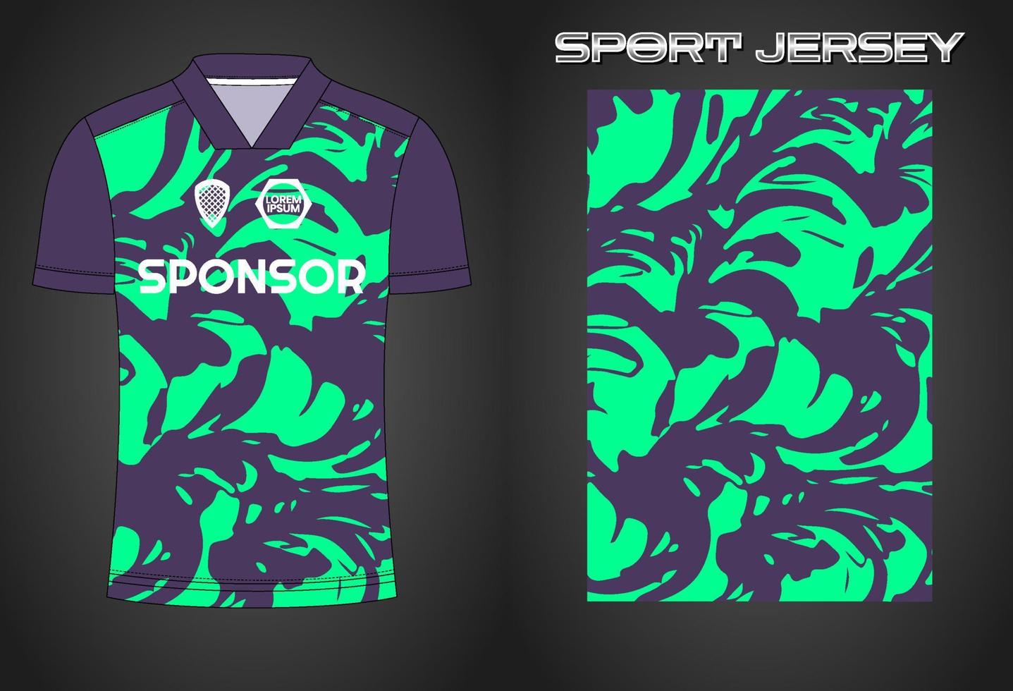 voetbal Jersey sport overhemd ontwerp sjabloon vector