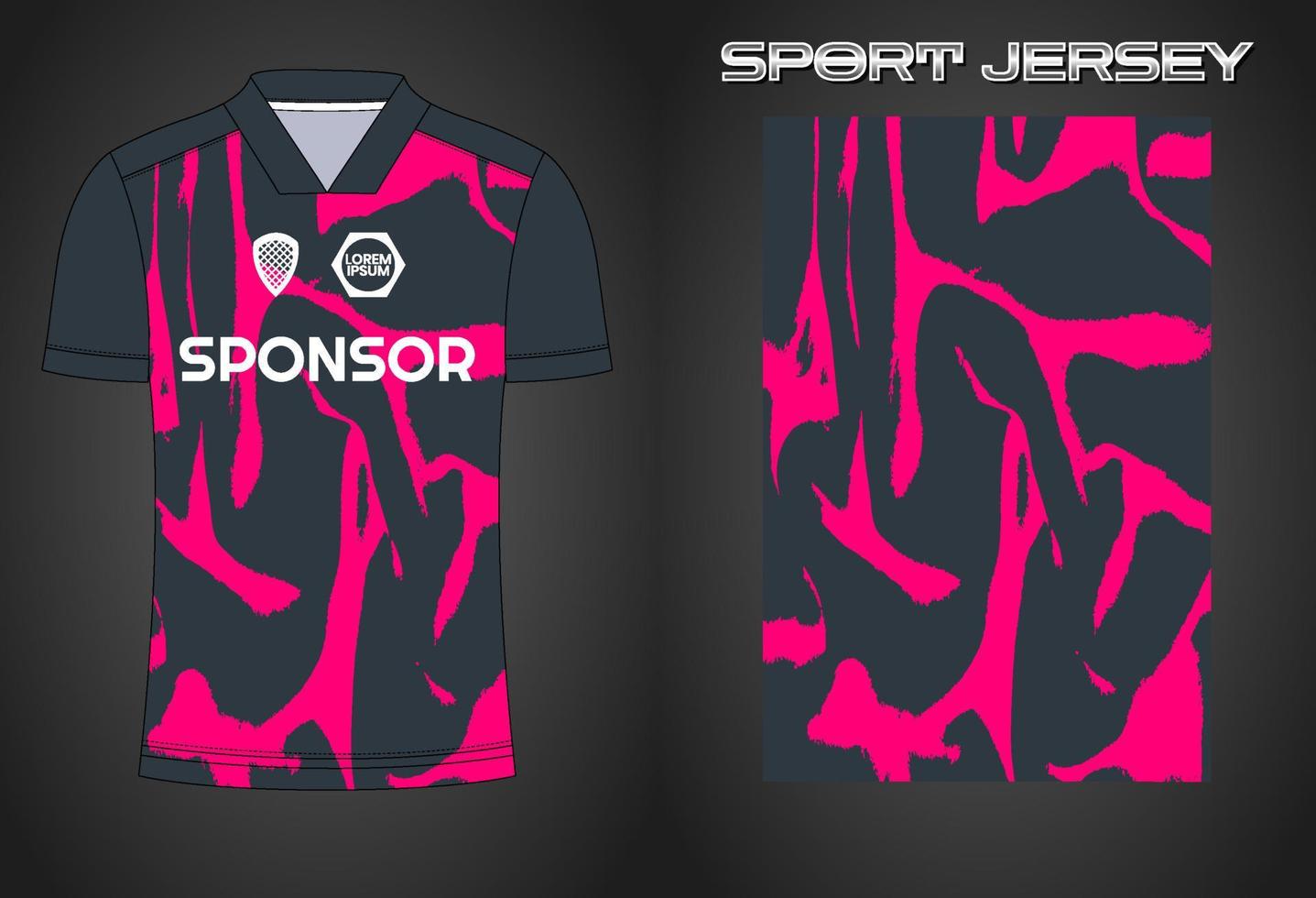 voetbal Jersey sport overhemd ontwerp sjabloon vector