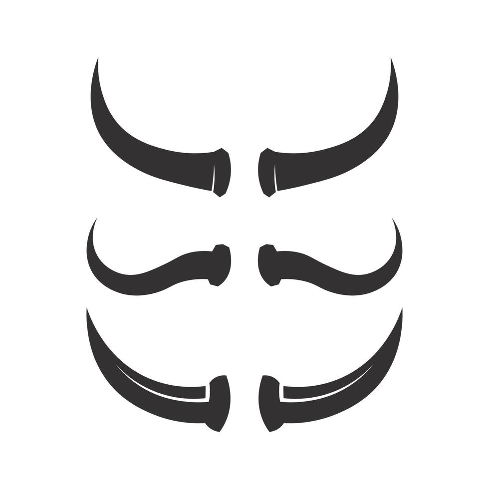 stier logo en symbolen vector sjabloon pictogrammen app