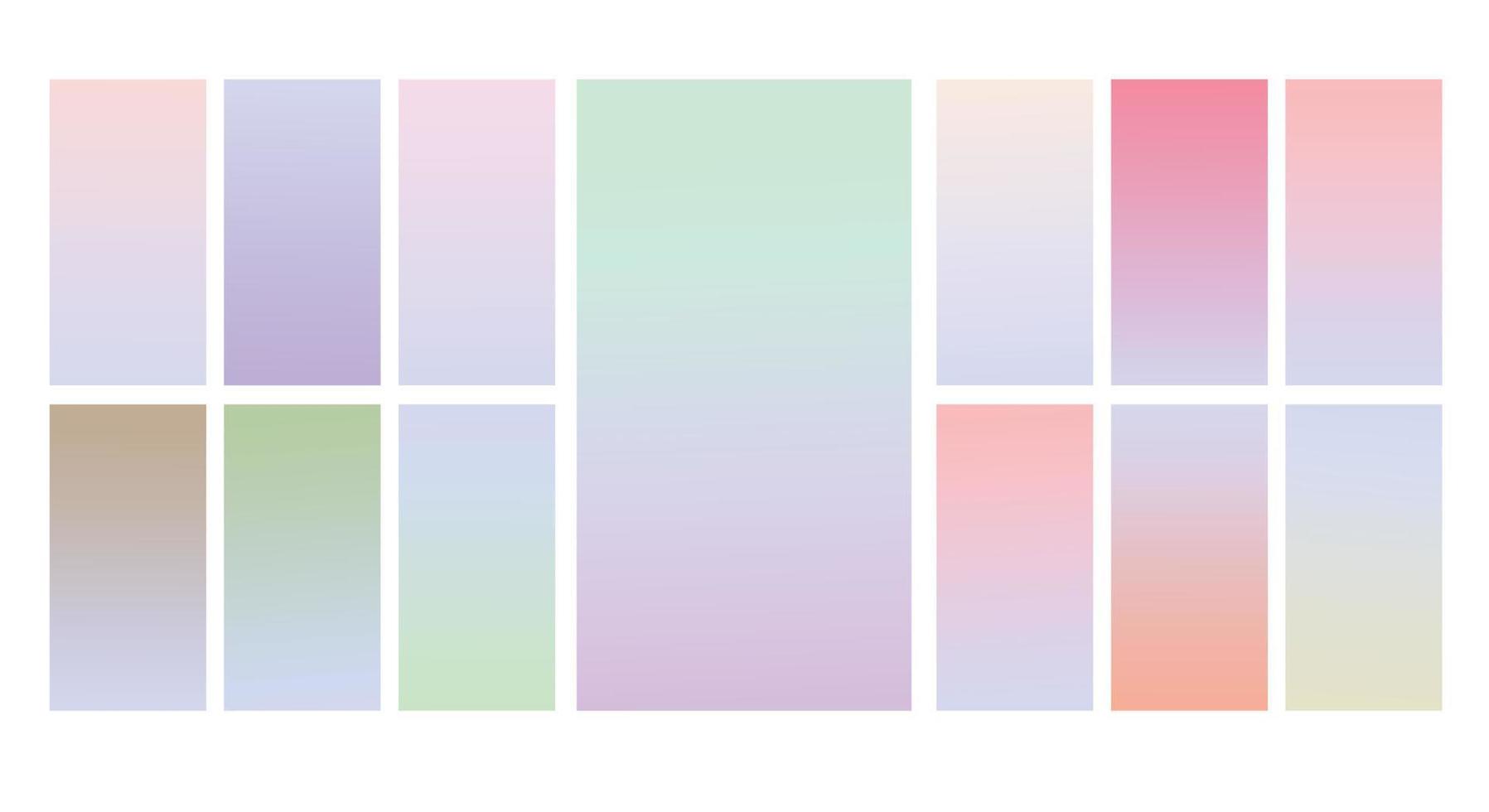 modern scherm vector pastel helling achtergrond. levendig glad zacht kleur helling voor mobiel appjes, achtergrond ontwerp. helder zacht kleur helling voor mobiel apps.