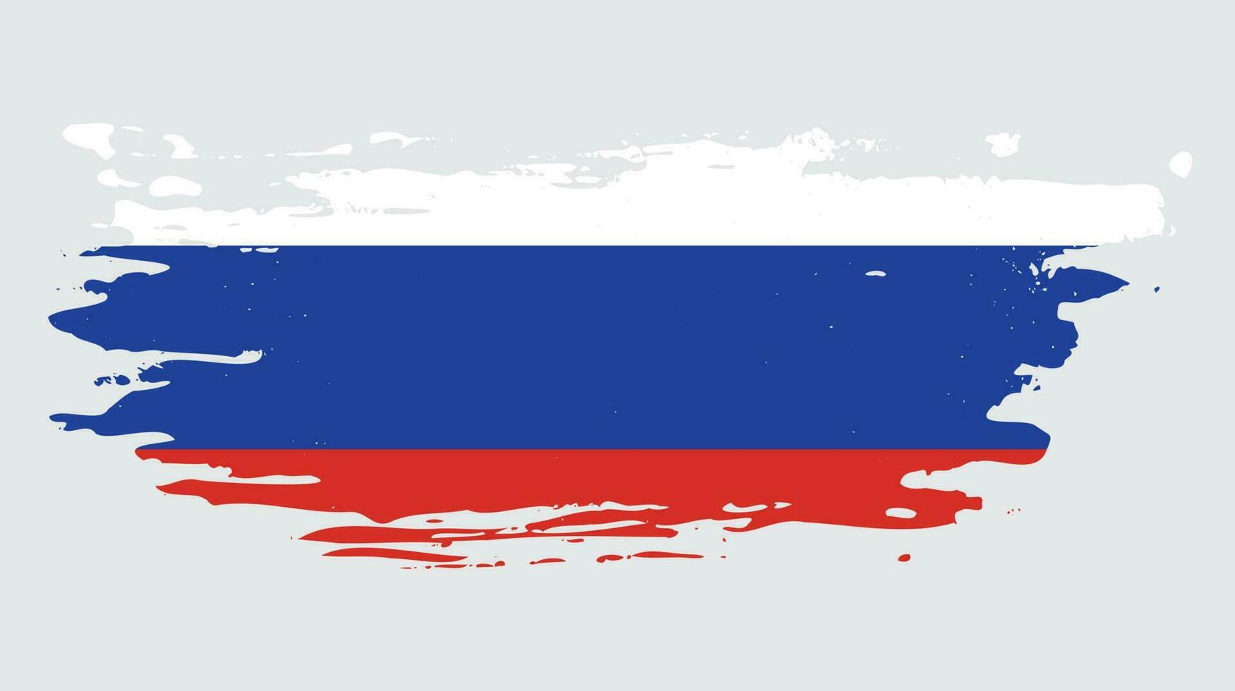 professioneel abstract grunge Rusland vlag vector
