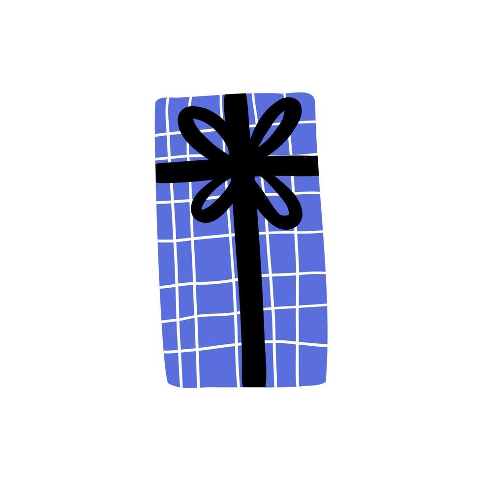 cadeaus in vlak stijl. verjaardag. kerstmis. hand- getrokken vector illustratie.