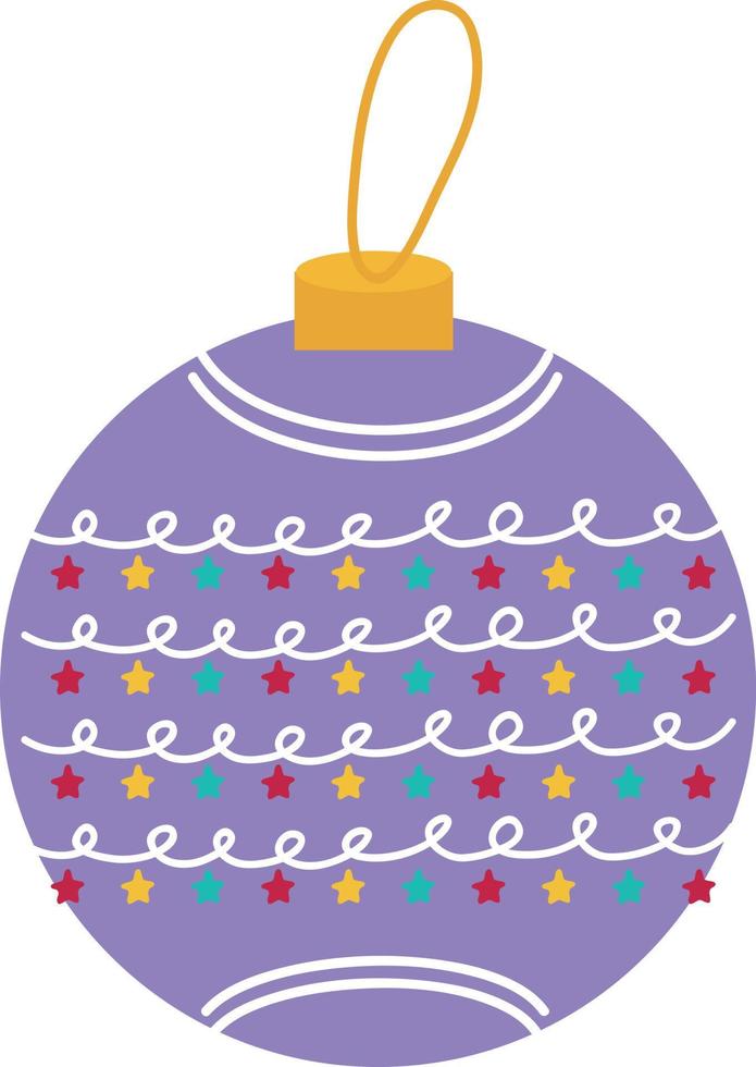 Kerstmis ornamenten. slingers, vlaggen, etiketten, bubbels, linten en stickers. verzameling van vrolijk Kerstmis decoratief pictogrammen. vector