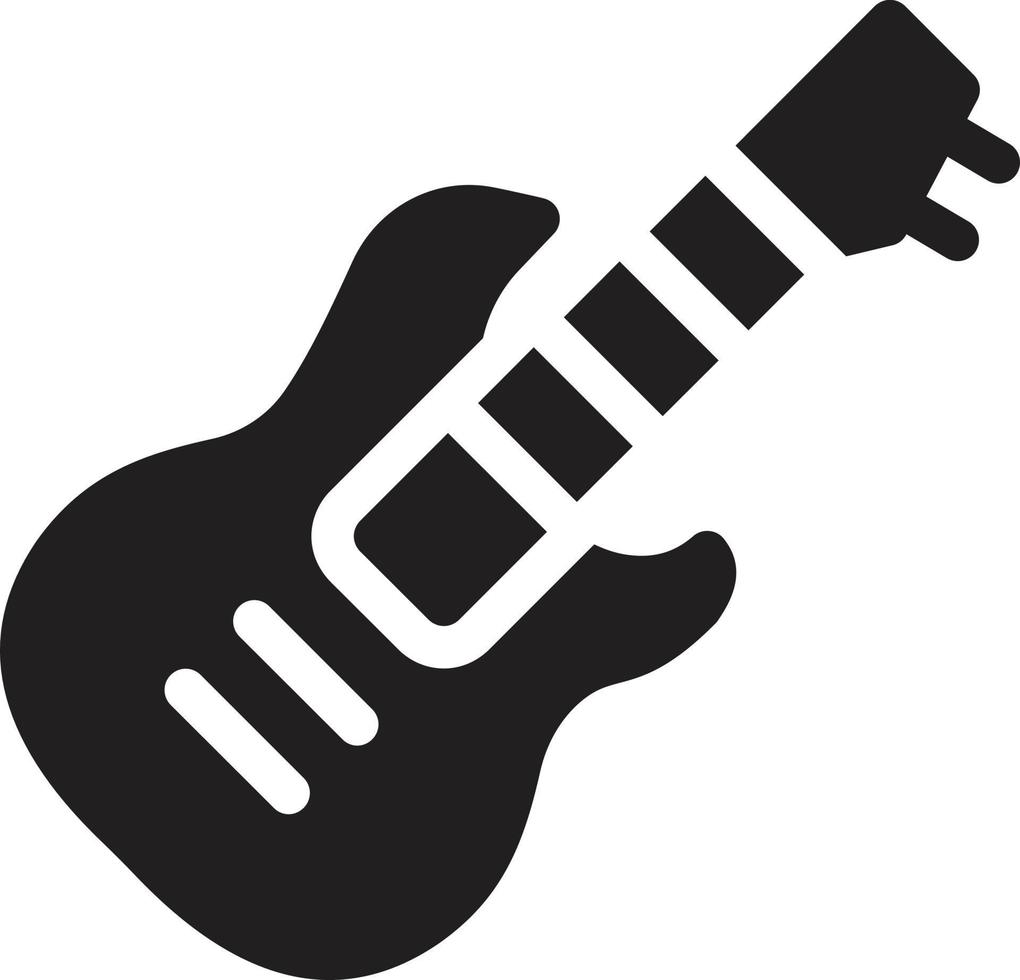 gitaar vectorillustratie op een background.premium kwaliteit symbolen.vector pictogrammen voor concept en grafisch ontwerp. vector