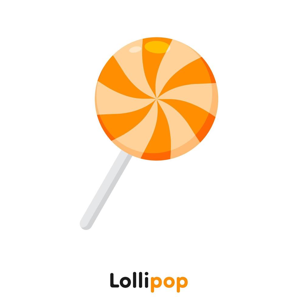 schattig lolly, vector, illustratie. vector