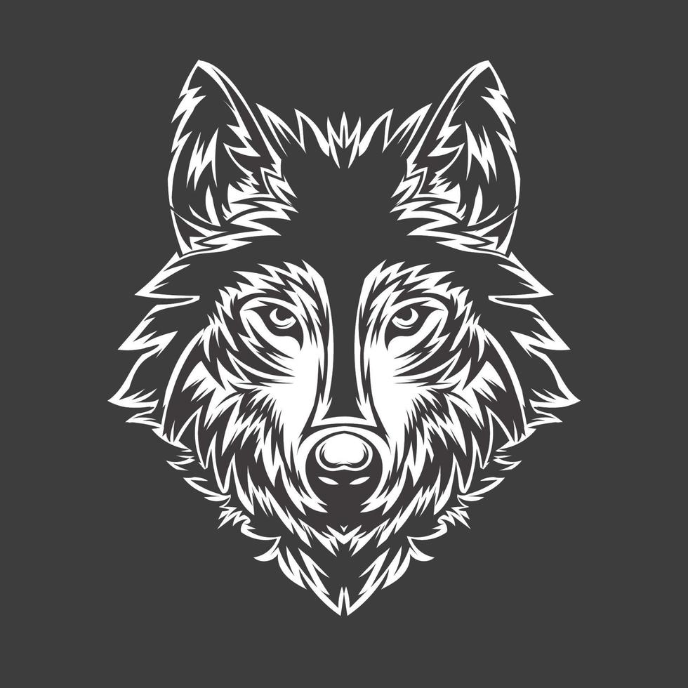 vector illustratie wolf