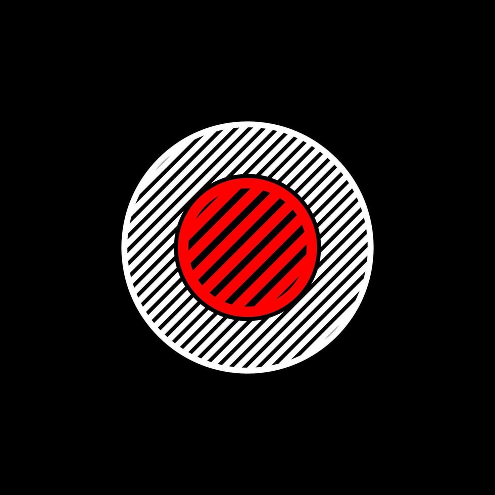 sushi japan vector pictogram ontwerp illustratie