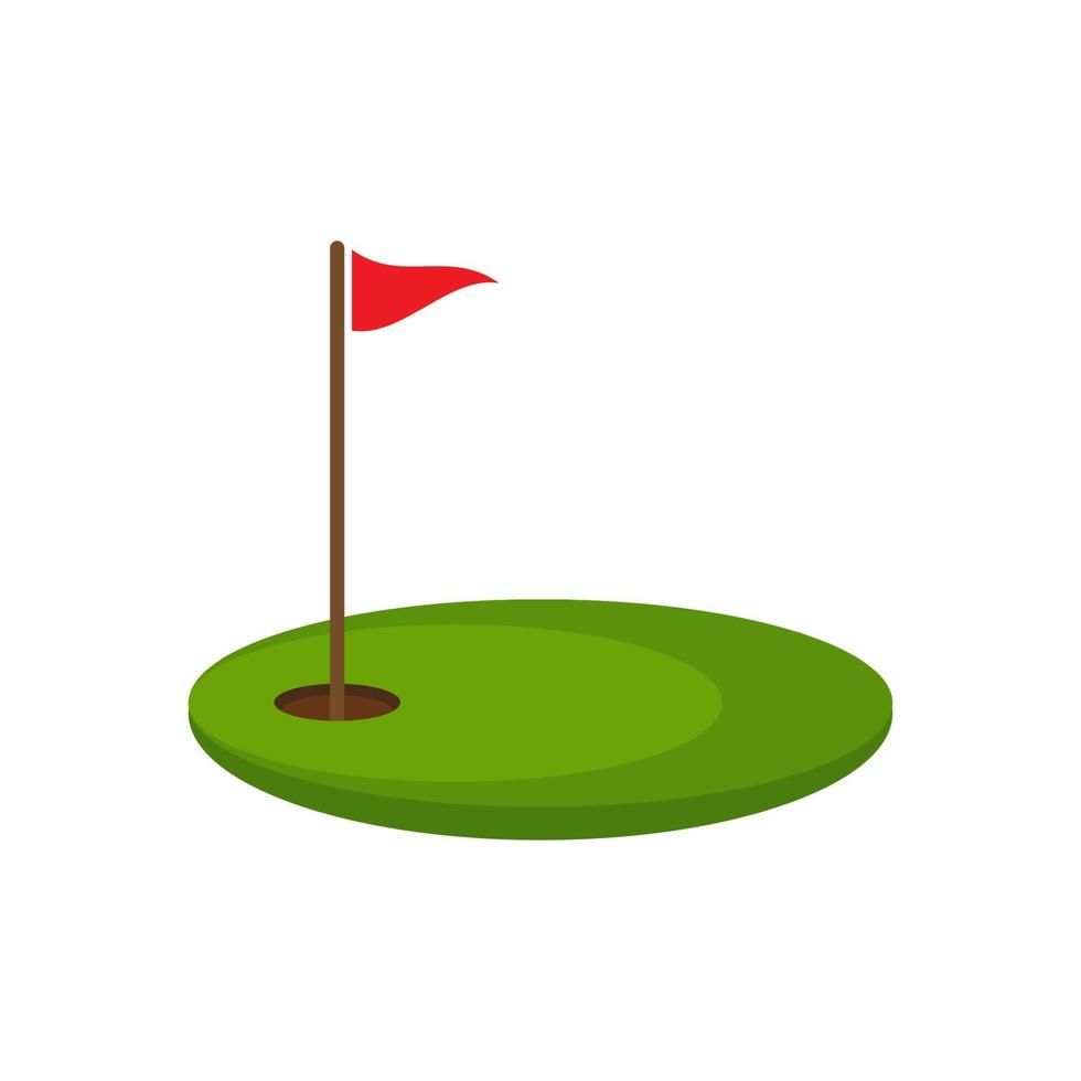 golf logo sjabloon vectorillustratie vector