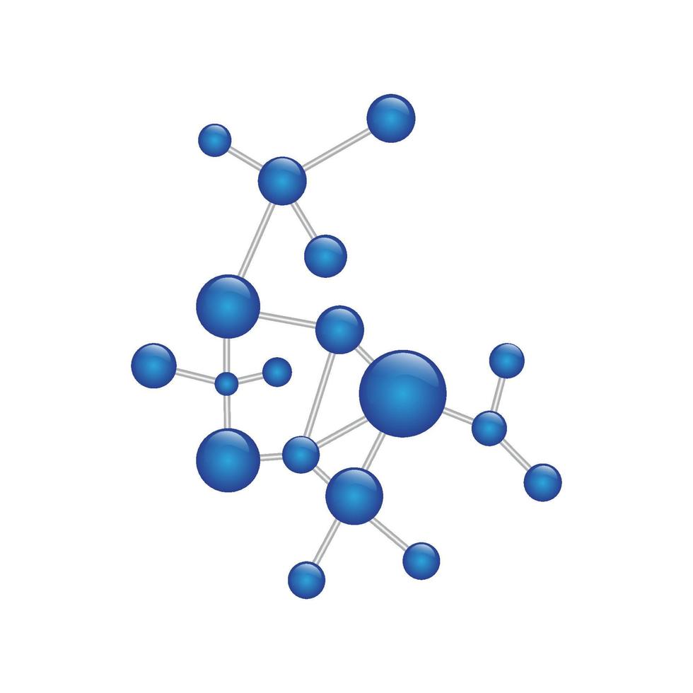 molecuul vector illustratie ontwerp