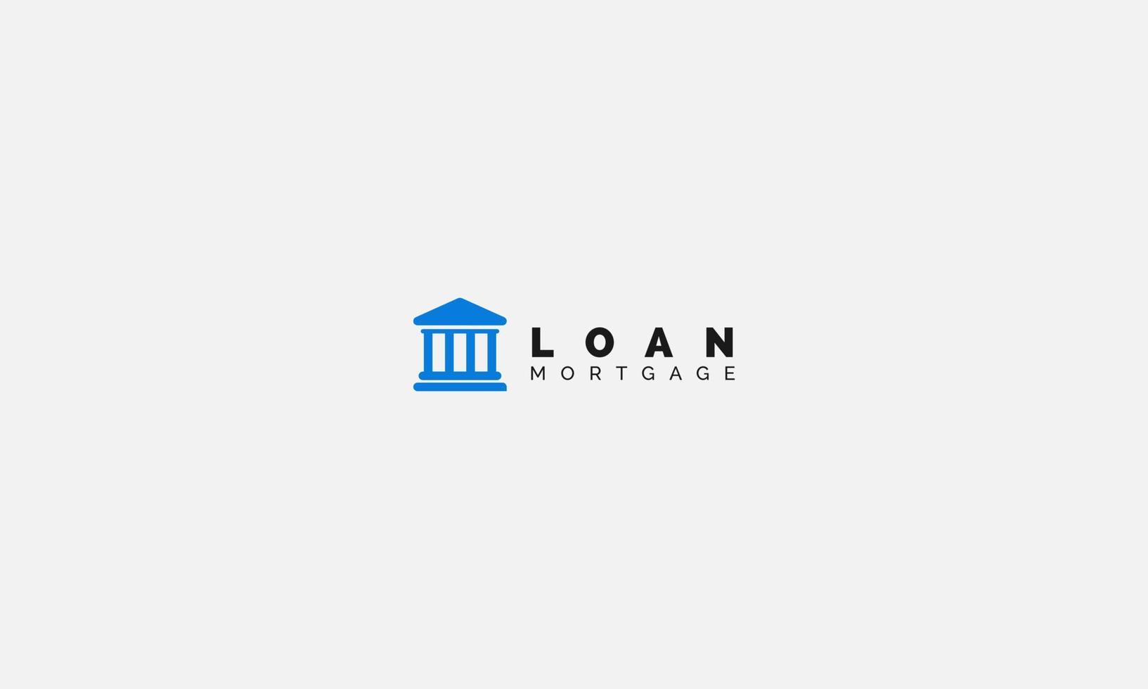 bank hypotheek, lineair stijl teken voor mobiel concept en web ontwerp vector