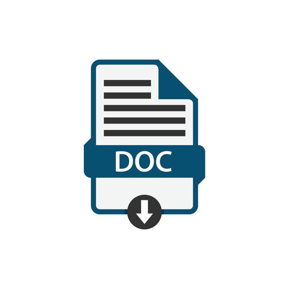 doc document downloaden vector