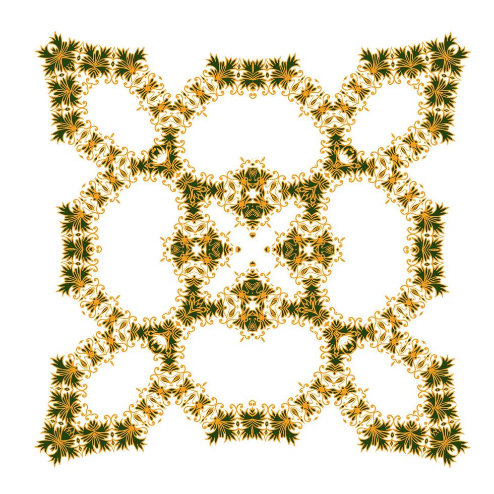 hand- tekening zentangle bloemen decoratief kleur kader vector