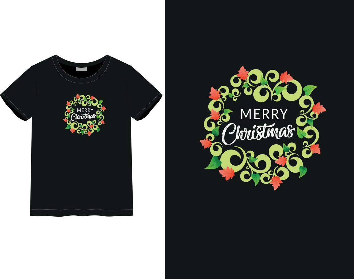 vrolijk Kerstmis dag t-shirt vector