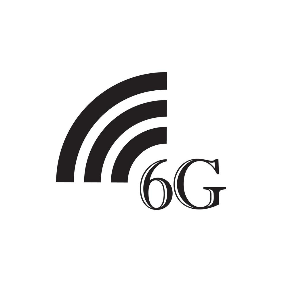 6 g internet icoon vector