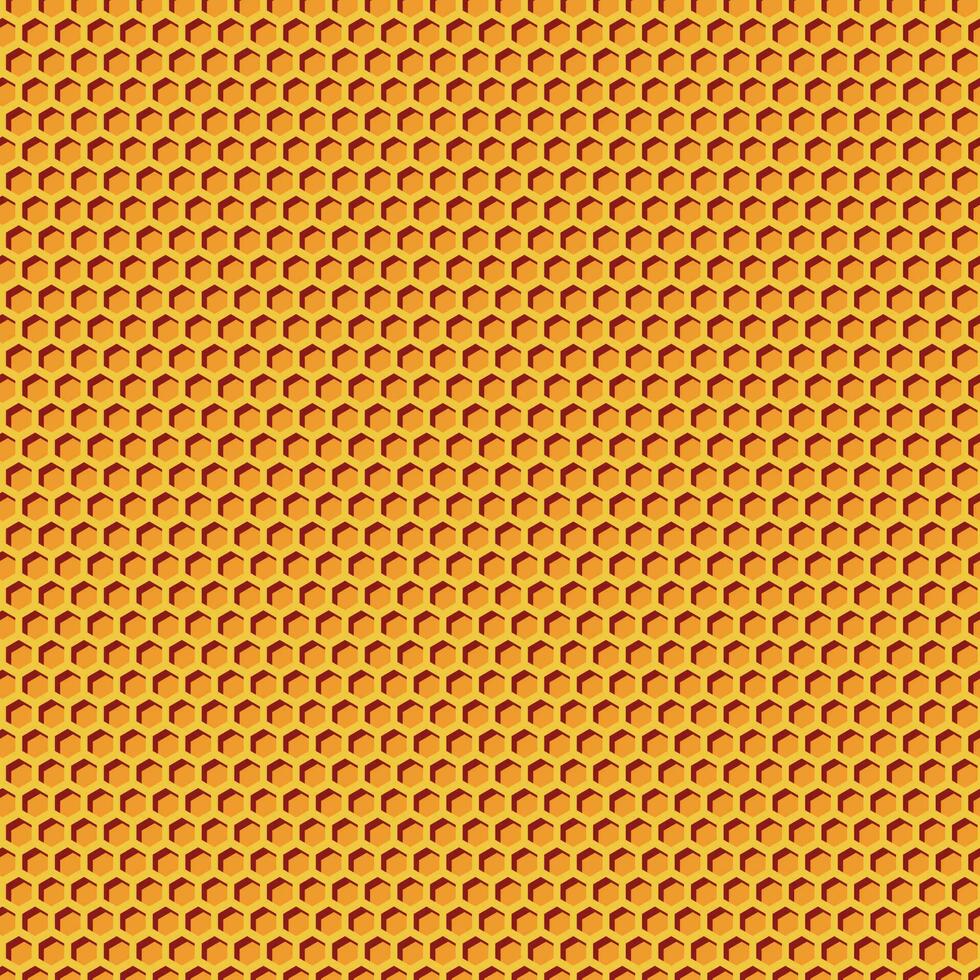oranje honingraat illustratie vector