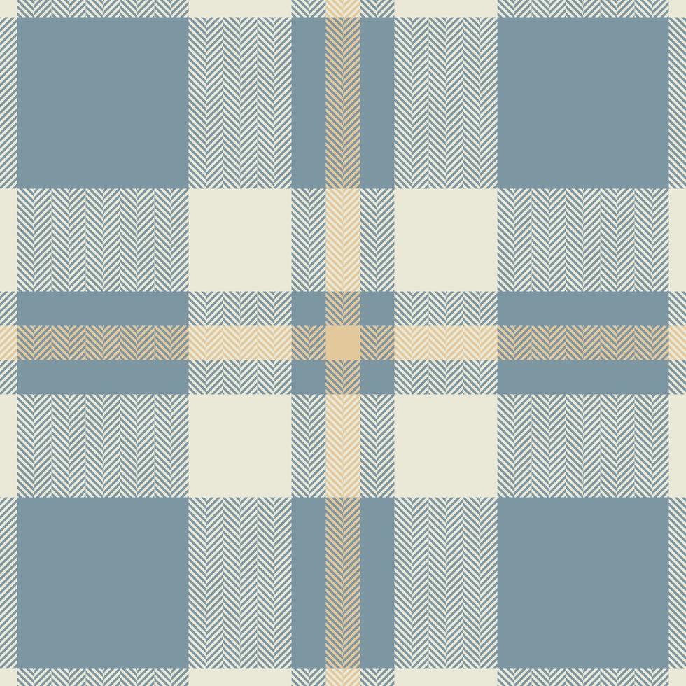 plaid controleren patroon. naadloos kleding stof textuur. Schotse ruit textiel afdrukken. vector