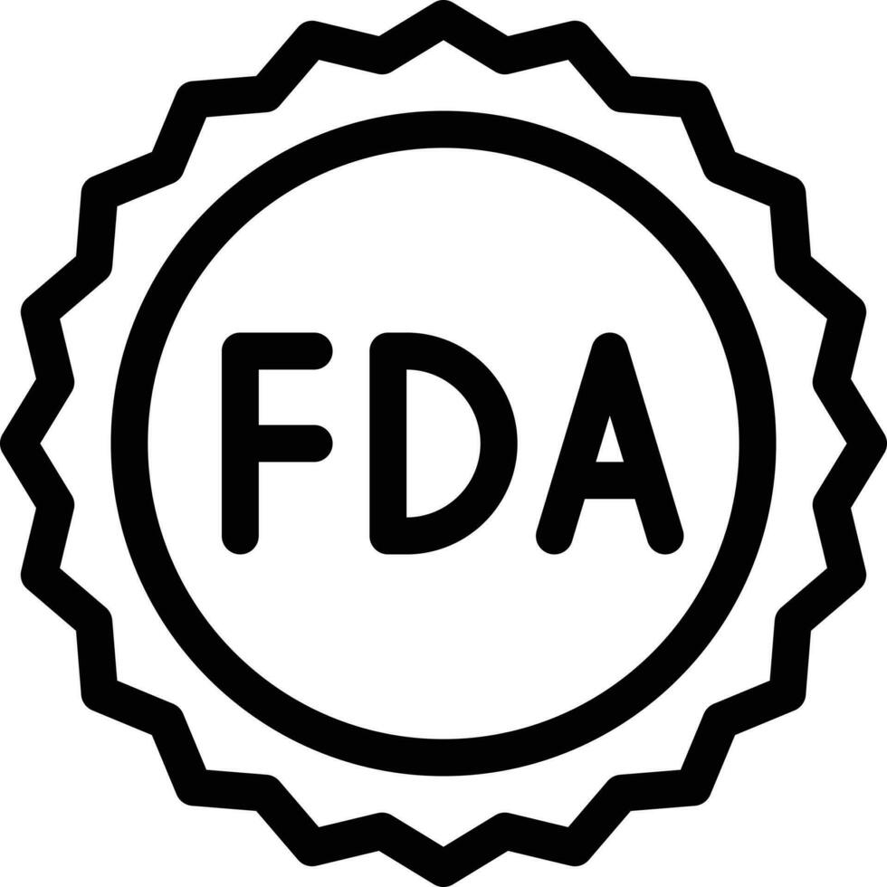 fda vector illustratie Aan een achtergrond.premium kwaliteit symbolen.vector pictogrammen voor concept en grafisch ontwerp.