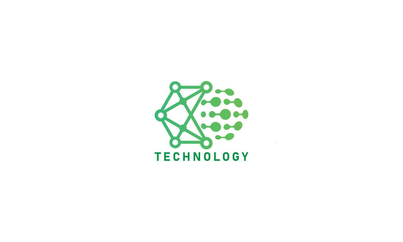 logo sjabloon voor technologie bedrijf premie vector