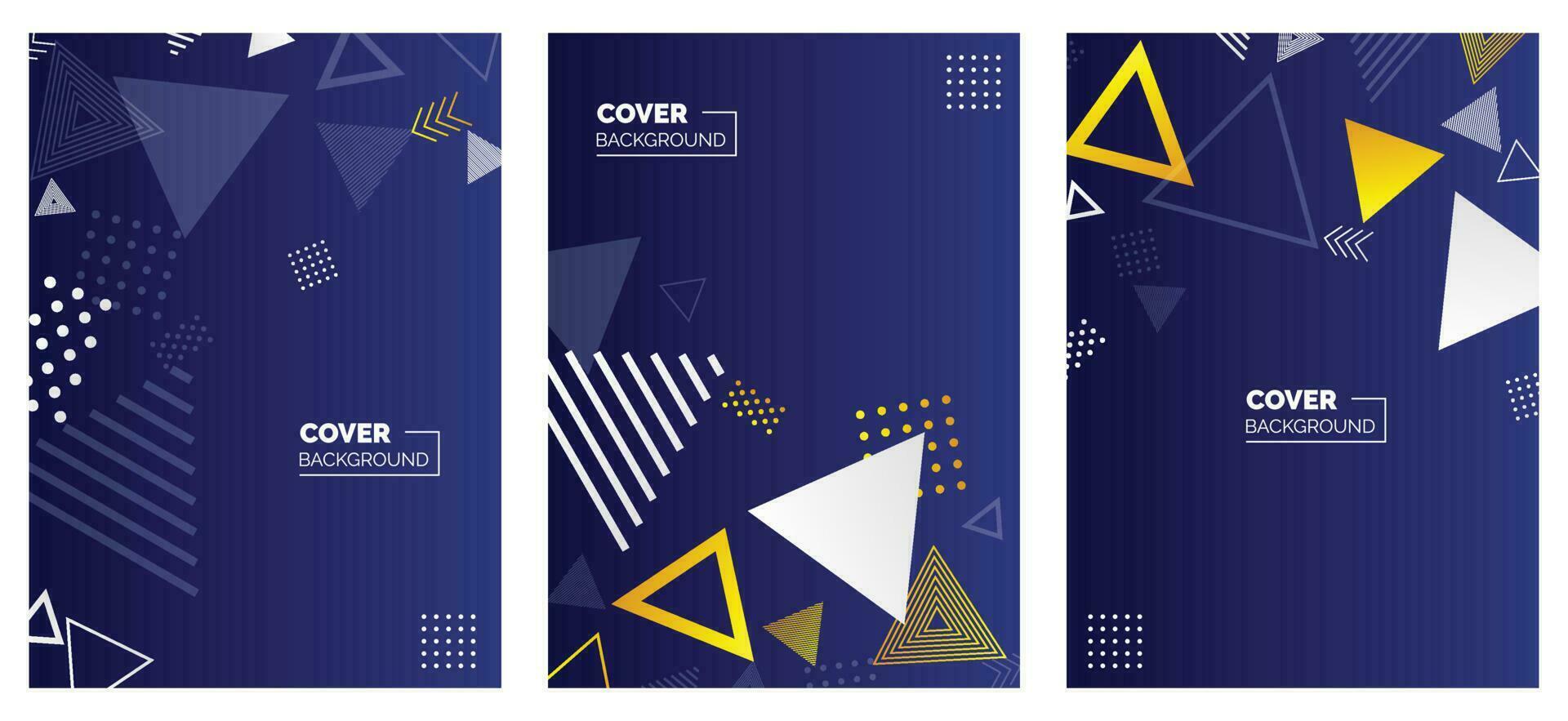 modern abstract covers set. minimaal covers ontwerp. kleurrijk meetkundig achtergrond. vector illustratie.