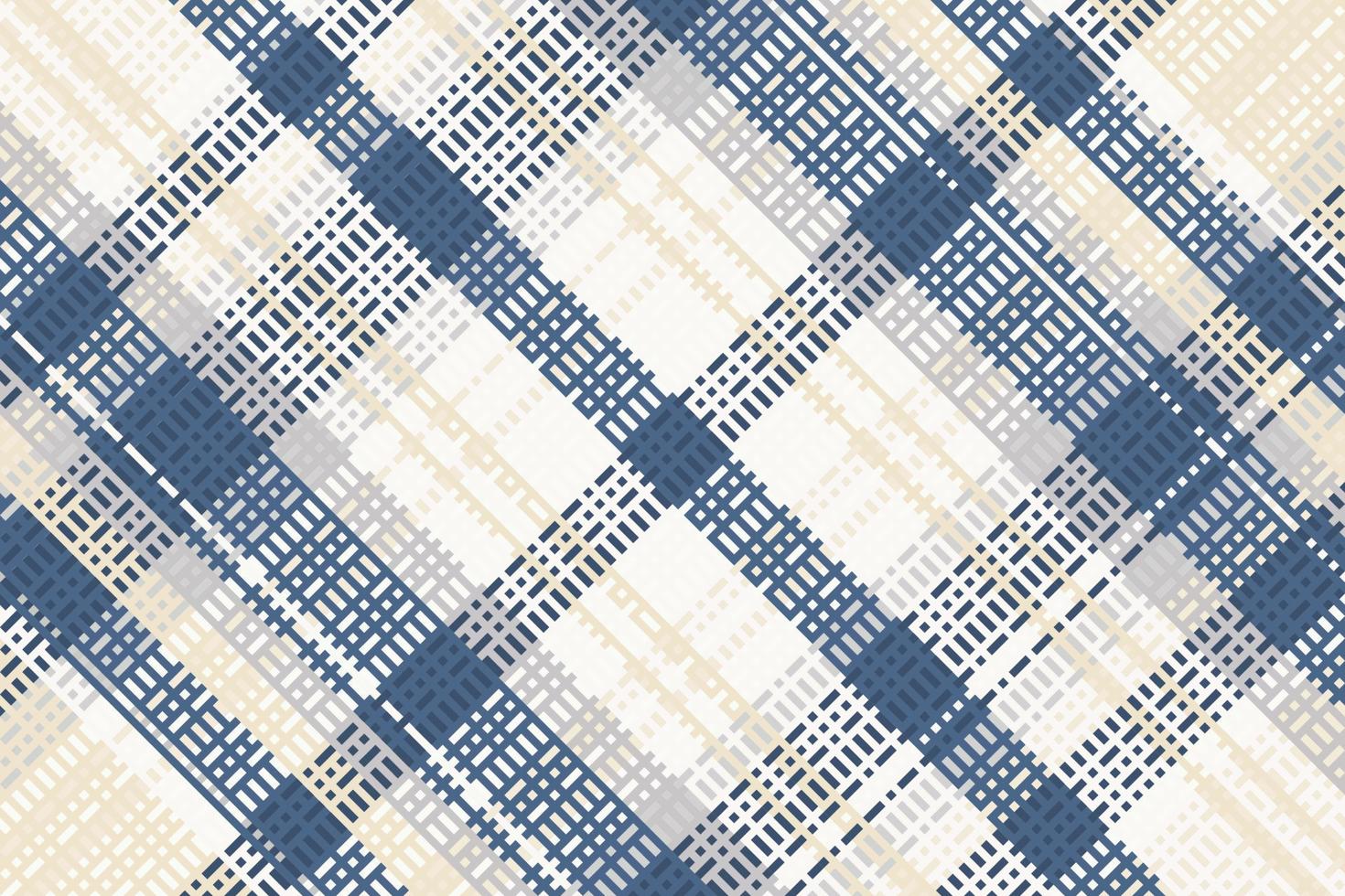 Schotse ruit of plaid wijnoogst kleur patroon. vector