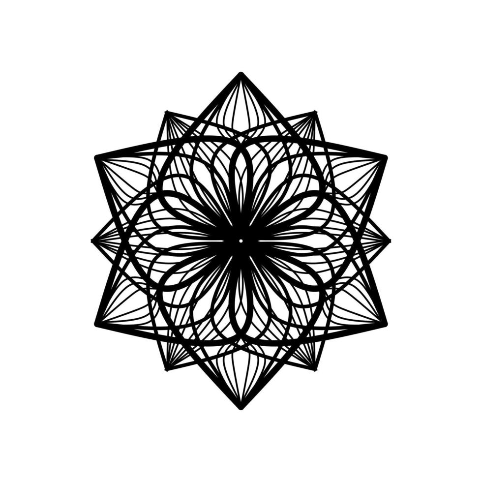 bloemen mandala patroon vector illustratie. ronde patroon mandala. ronde achtergronden voor de groet kaarten, uitnodiging, tatoeëren sjabloon, bedrijf stijl, kaarten of anders. vector illustratie