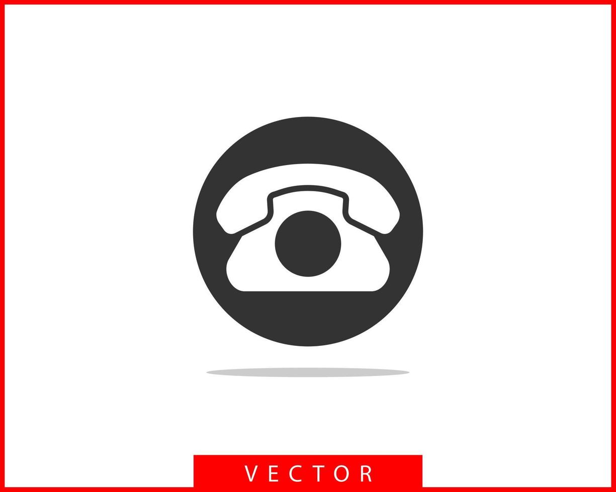 telefoon icoon vector illustratie. telefoontje centrum app. telefoon pictogrammen modieus vlak stijl. contact ons lijn silhouet.