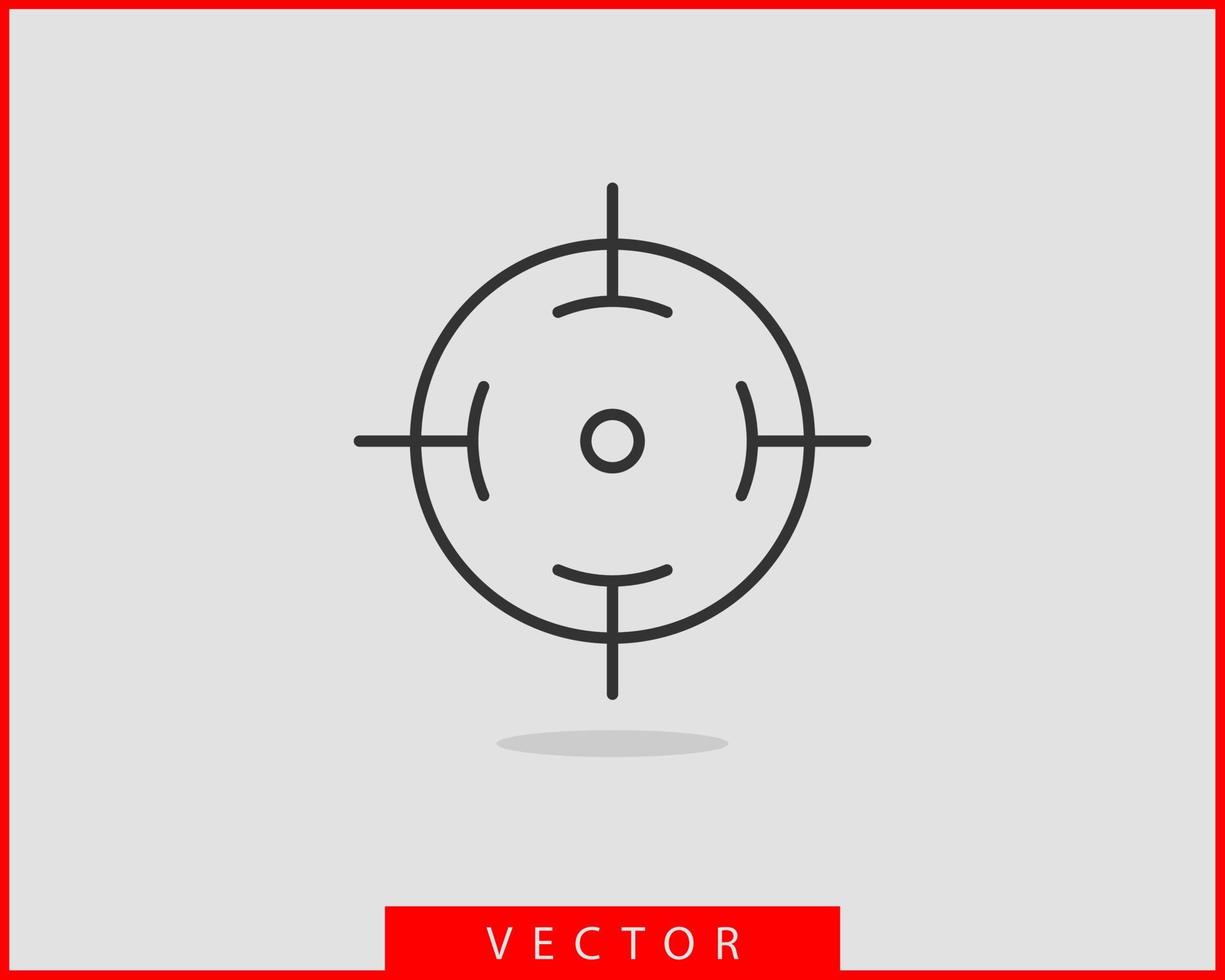 doel pictogram vector