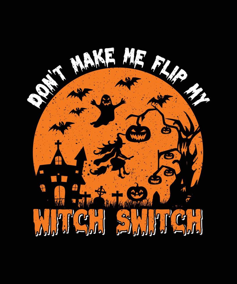 halloween t-shirt ontwerp vector