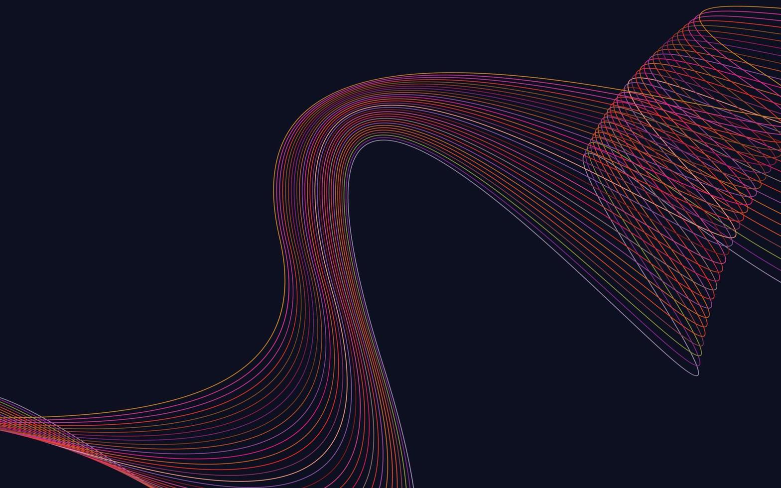 abstract kromgetrokken diagonaal gestreept achtergrond. vector gebogen gedraaid schuin. zwaaide lijnen patroon. merk nieuw stijl voor uw bedrijf ontwerp