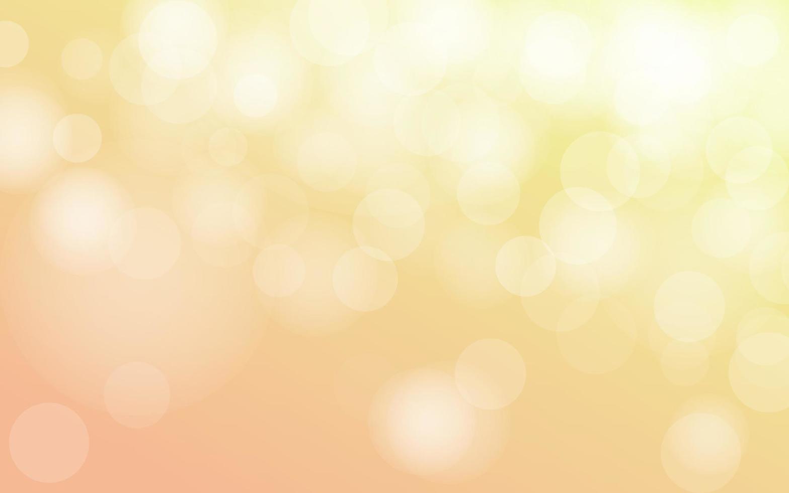 teder geel en oranje luxe bokeh zacht licht abstract achtergrond, vector eps 10 illustratie bokeh deeltjes, achtergrond decoratie