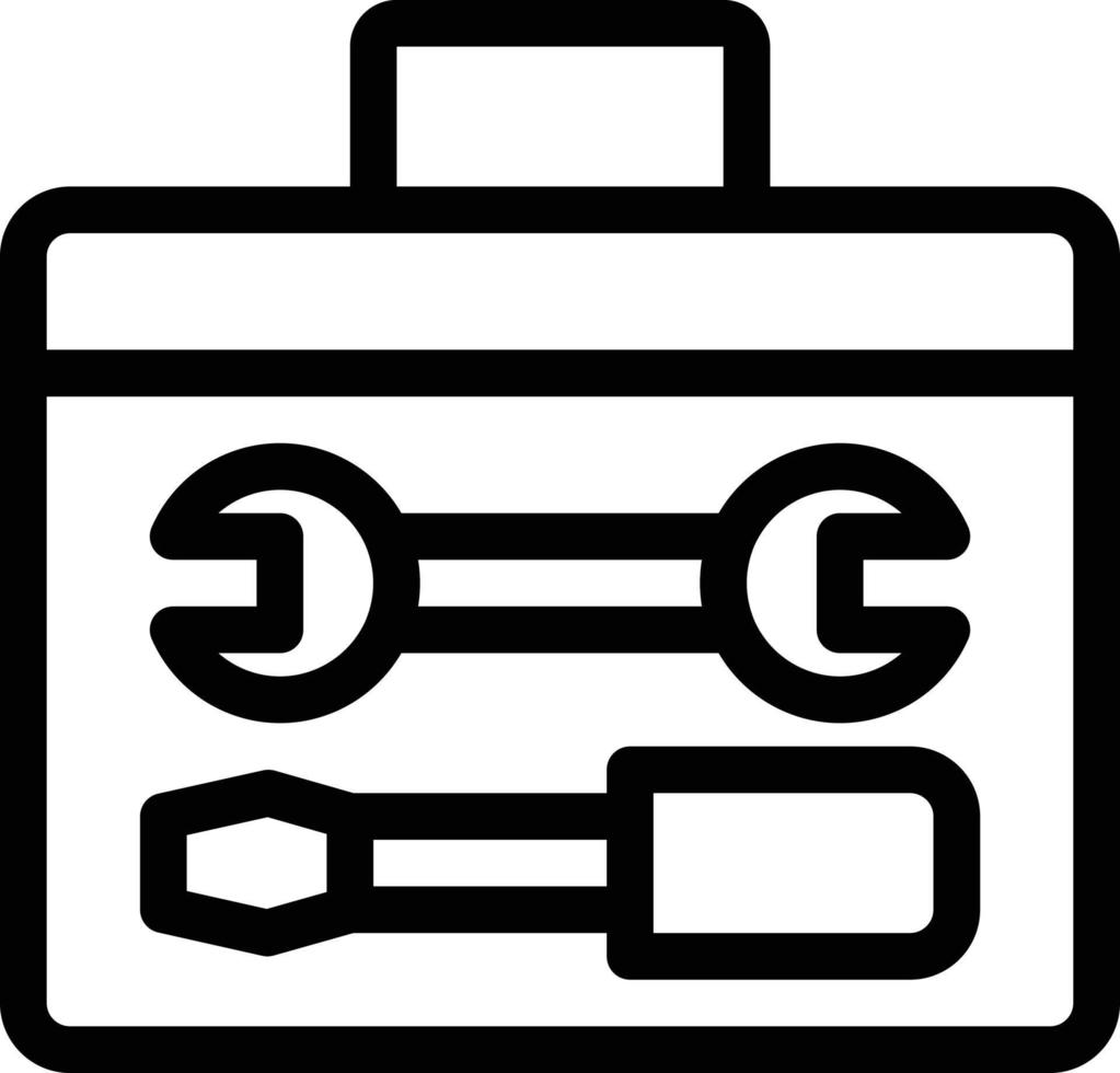 tool kit vectorillustratie op een background.premium kwaliteit symbolen.vector iconen voor concept en grafisch ontwerp. vector