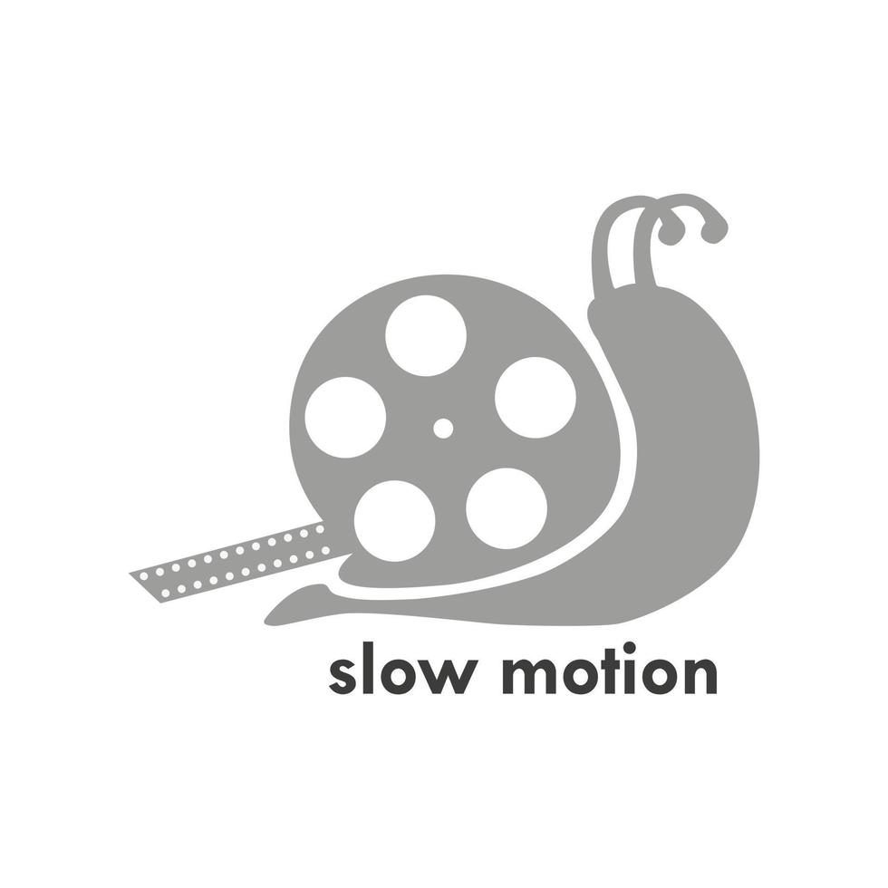 de langzaam beweging logo sjabloon vector