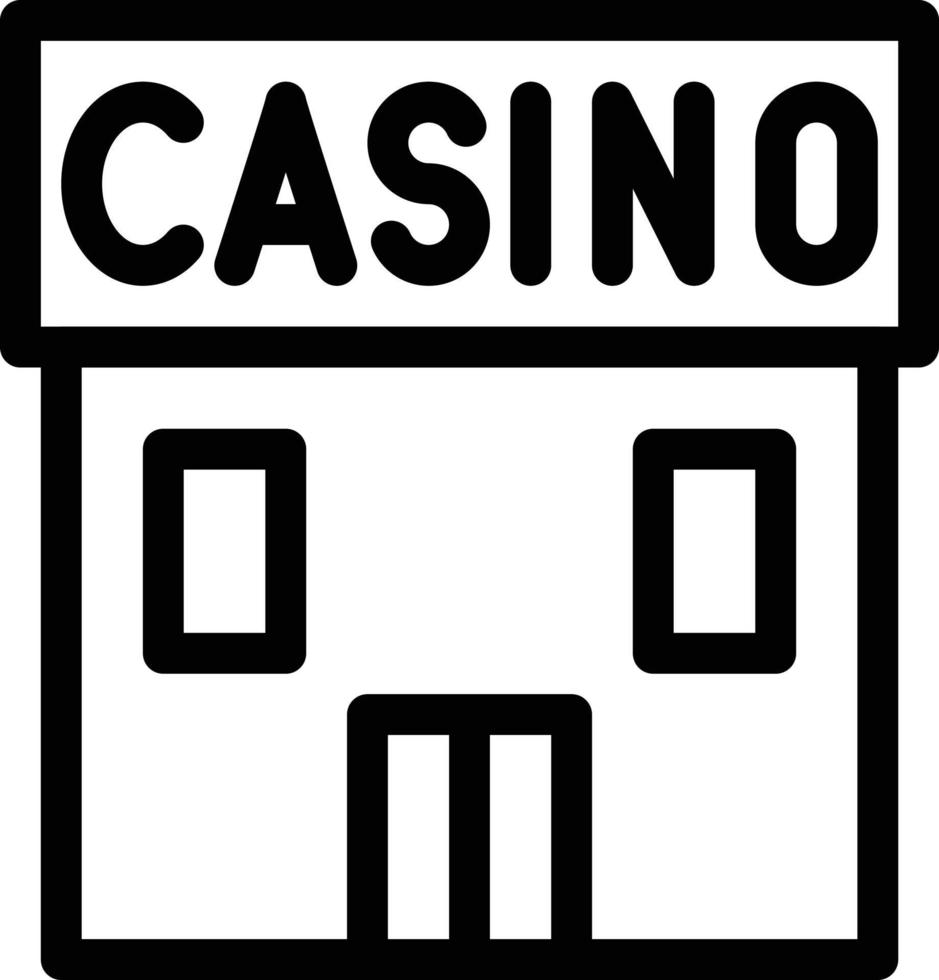 casino vectorillustratie op een background.premium kwaliteit symbolen.vector pictogrammen voor concept en grafisch ontwerp. vector