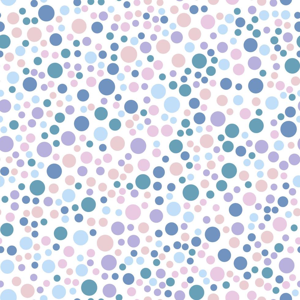 polka punt patroon helder kleuren vector