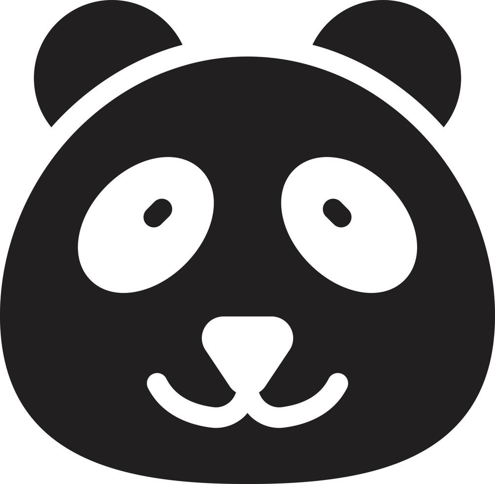 panda vectorillustratie op een background.premium kwaliteit symbolen.vector iconen voor concept en grafisch ontwerp. vector