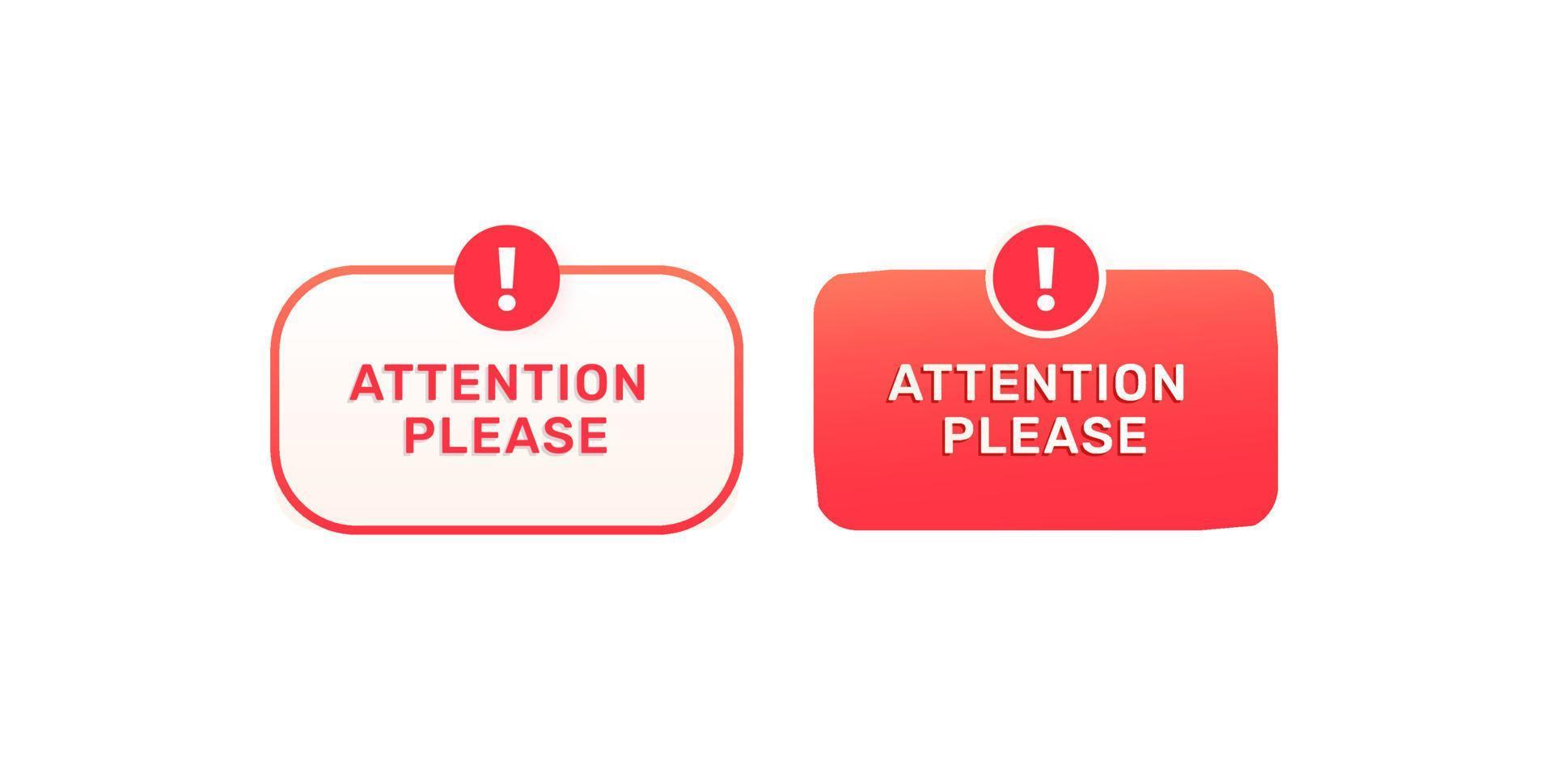 gebruiker koppel clip art bericht alarm kennisgeving teken met rood helder kleur icoon aandacht alstublieft vector