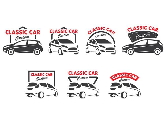 Ford Fiesta logo collectie vector