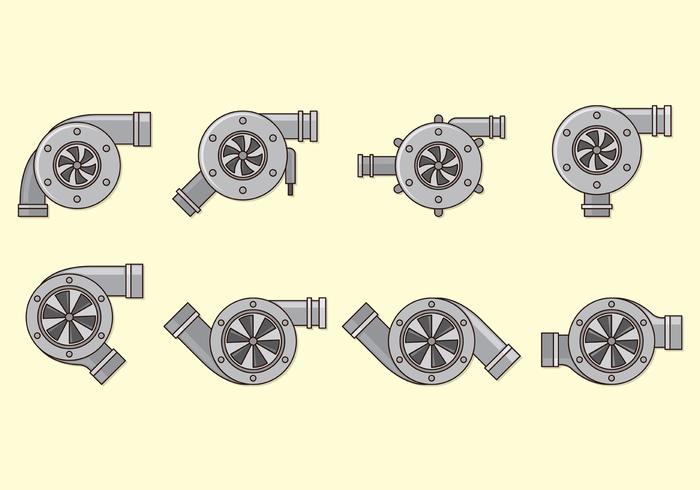 Set Turbo-Laders vector