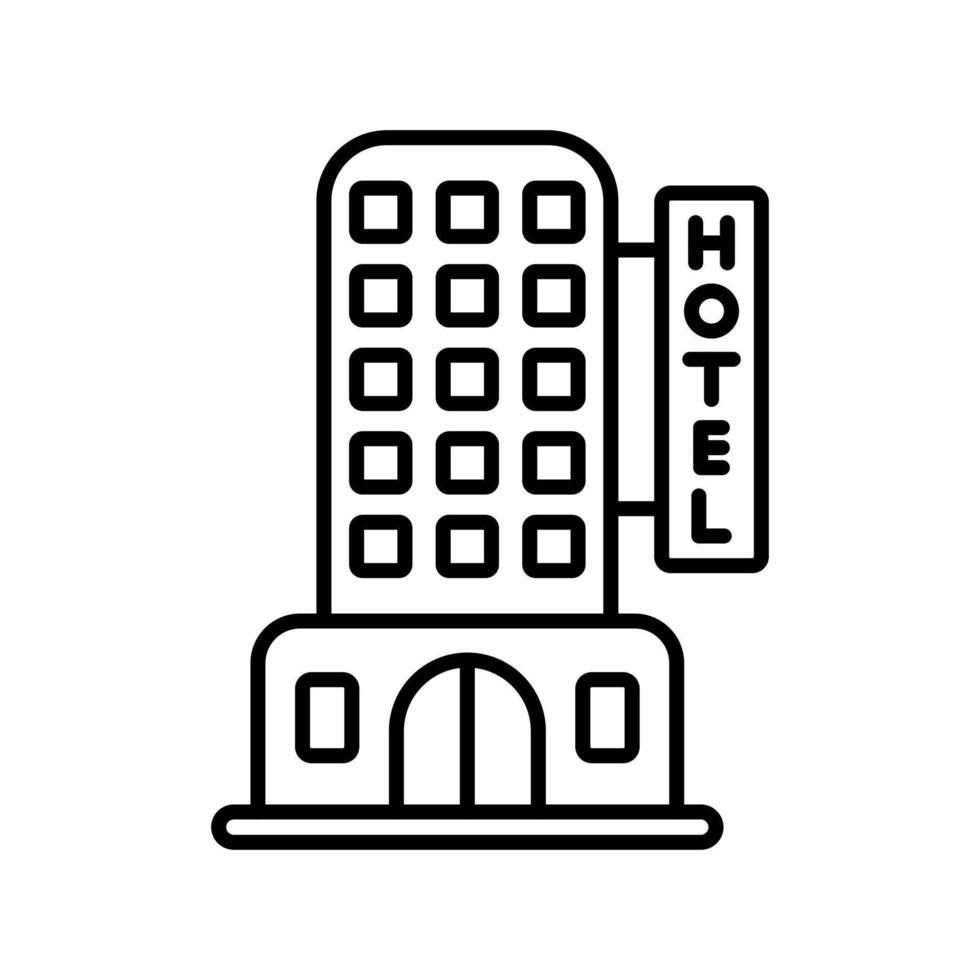 hotel vector pictogram