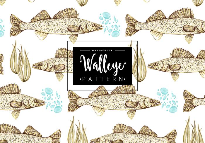 Gratis Walleye Patroon vector