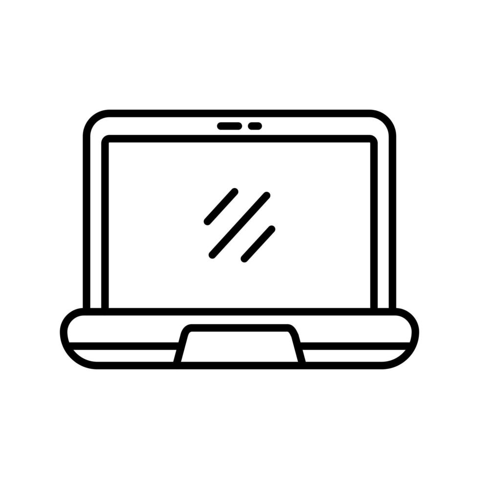 laptop vector pictogram