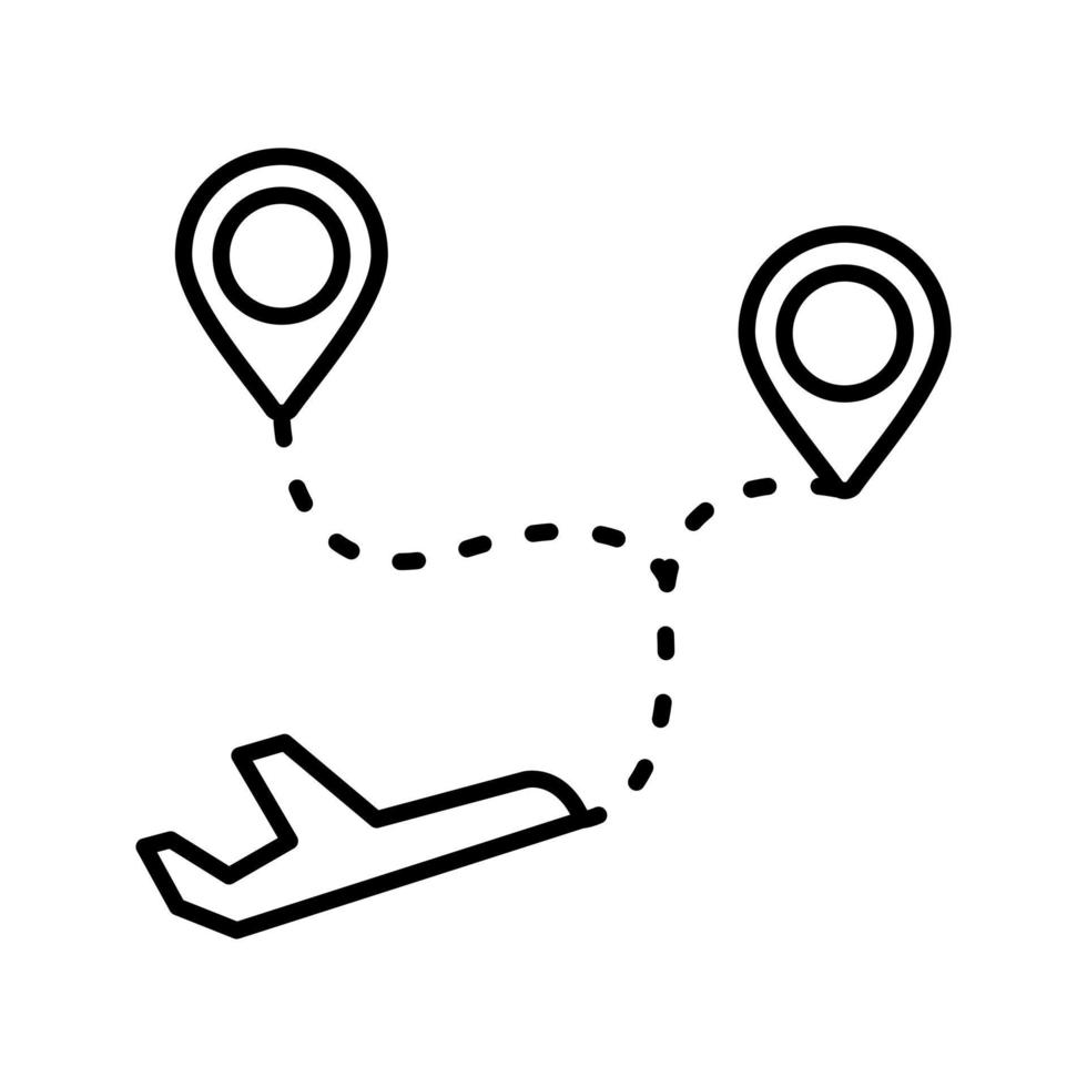 route vector pictogram