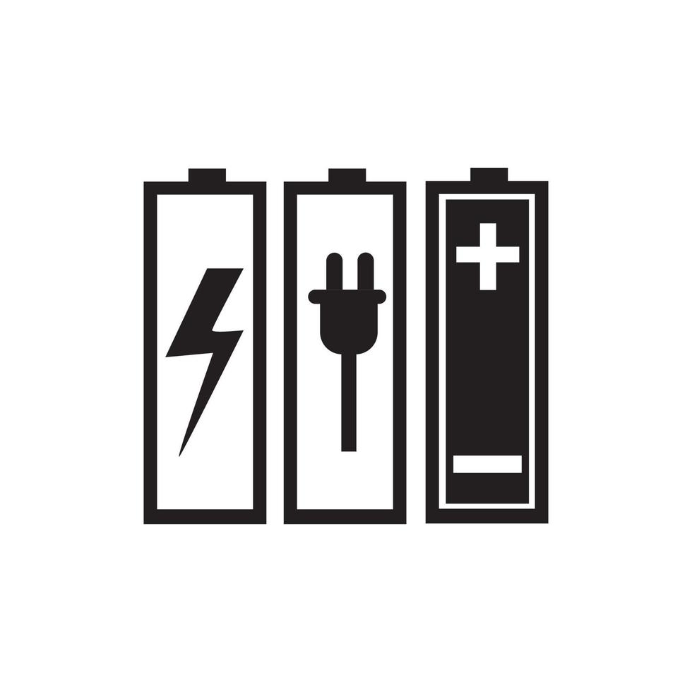 batterij opladen pictogram vector