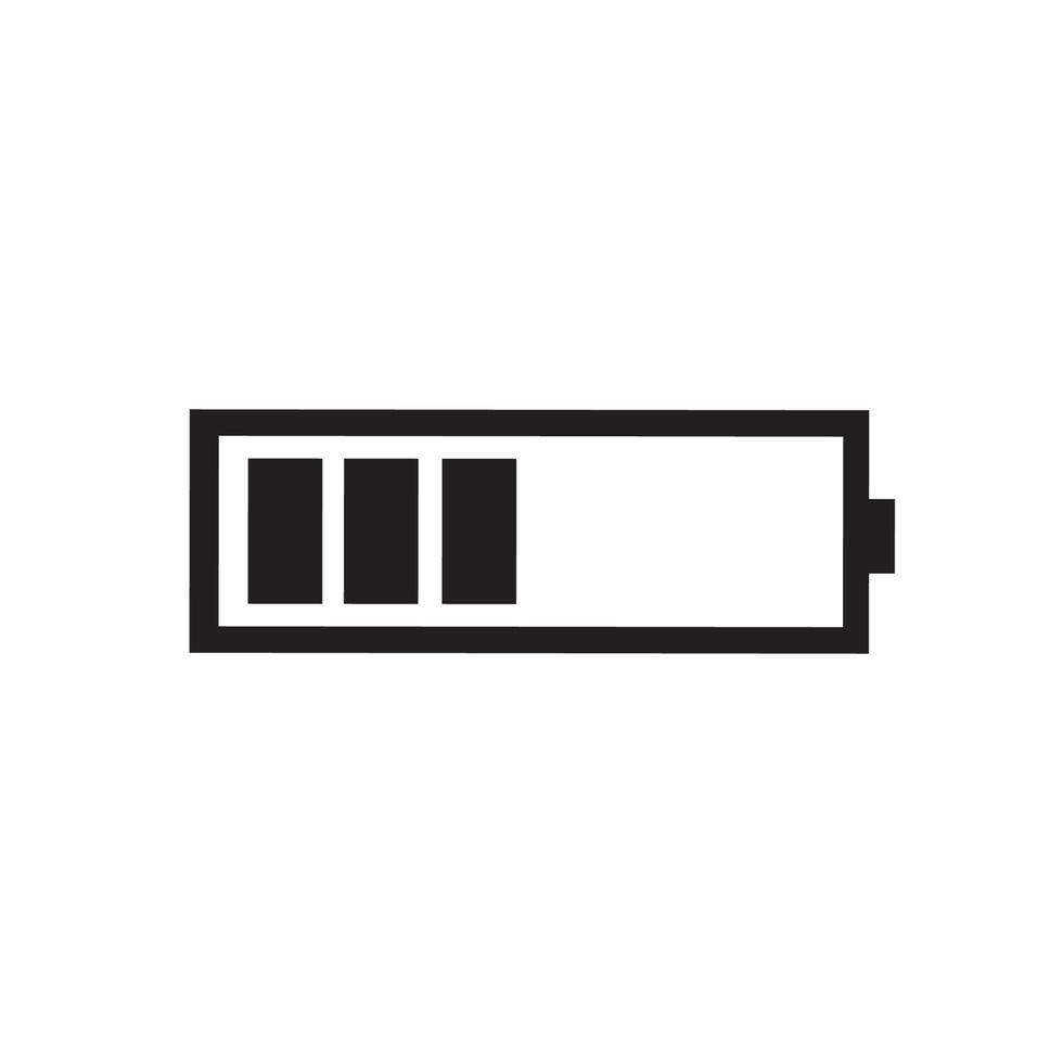 batterij opladen pictogram vector