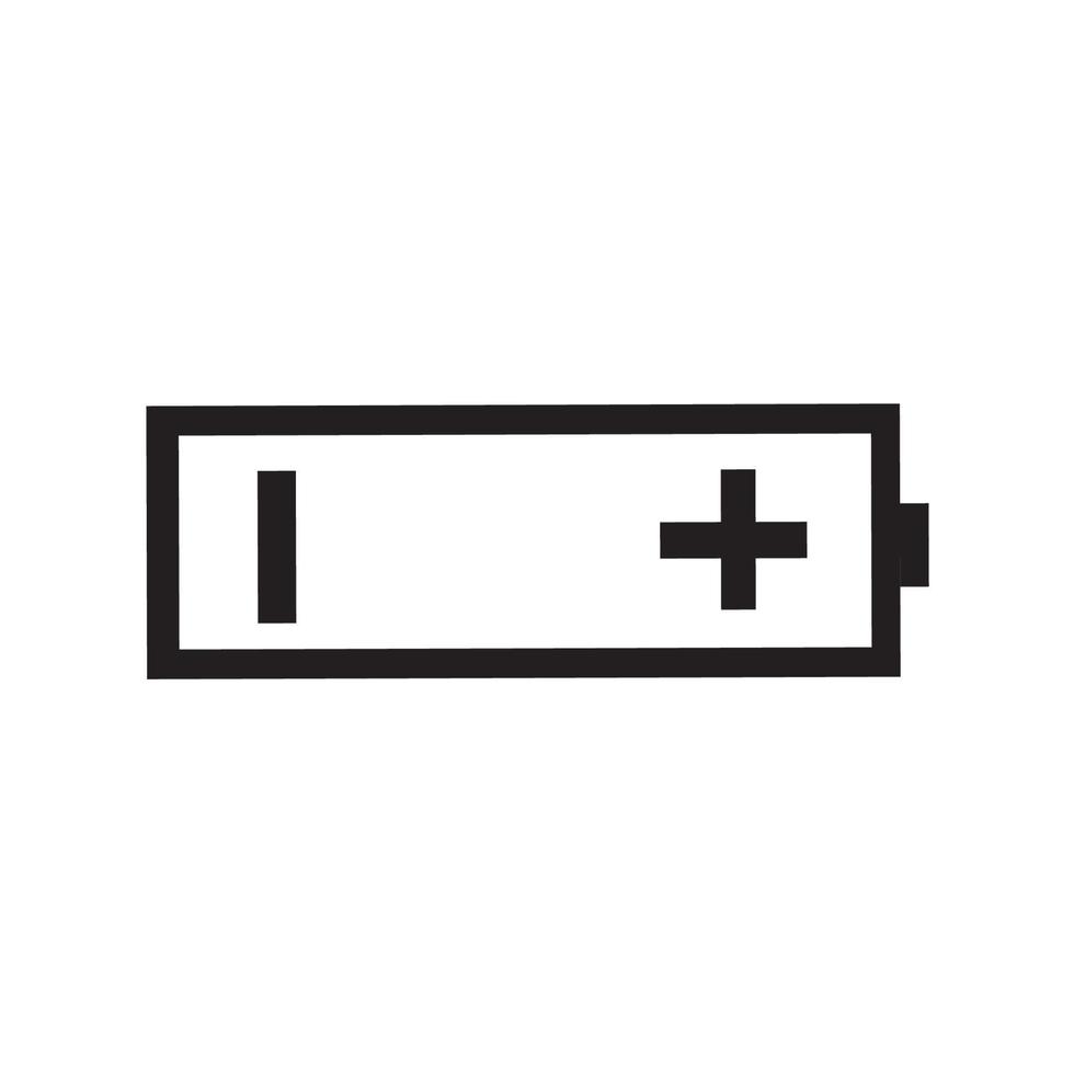 batterij opladen pictogram vector