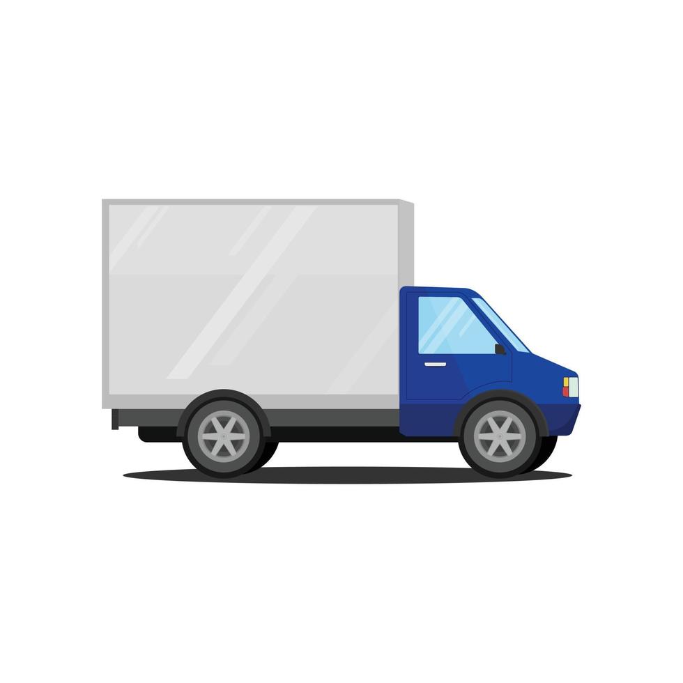 levering vrachtwagen. vrachtauto icoon. levering vrachtauto vector ontwerp illustratie. levering vrachtauto icoon gemakkelijk teken